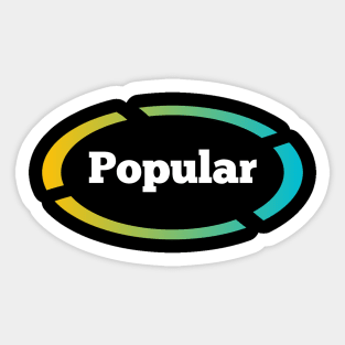 Popular Sticker